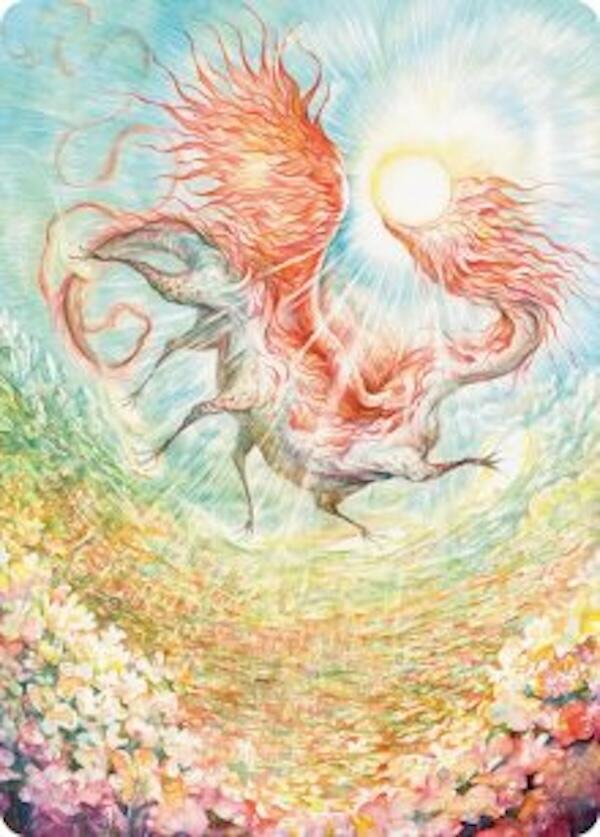 Eirdu, Carrier of Dawn Art Card [Lorwyn Eclipsed Art Series] | Total Play