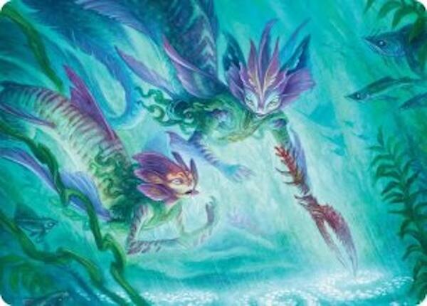 Silvergill Mentor Art Card [Lorwyn Eclipsed Art Series] | Total Play