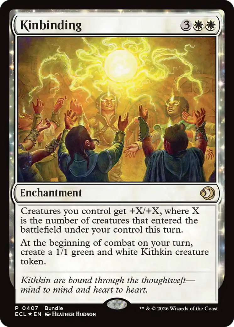 Kinbinding (Bundle) [Lorwyn Eclipsed Promos] | Total Play