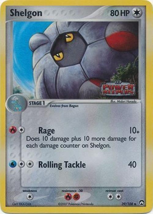 Shelgon (39/108) (Stamped) [EX: Power Keepers] | Total Play