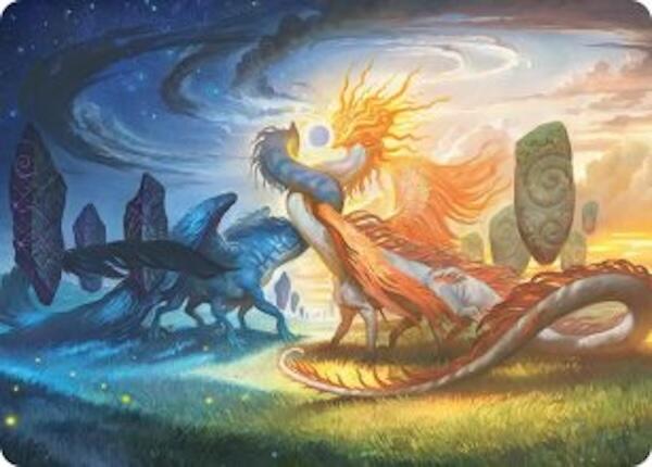 Celestial Reunion Art Card (19/54) [Lorwyn Eclipsed Art Series] | Total Play