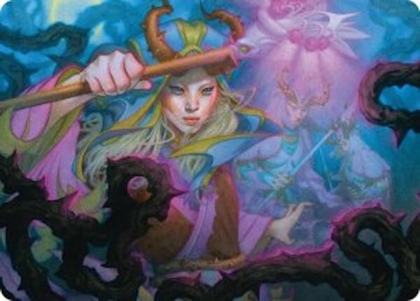 Stoic Grove-Guide Art Card [Lorwyn Eclipsed Art Series] | Total Play