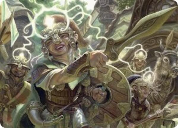 Thoughtweft Lieutenant Art Card [Lorwyn Eclipsed Art Series] | Total Play