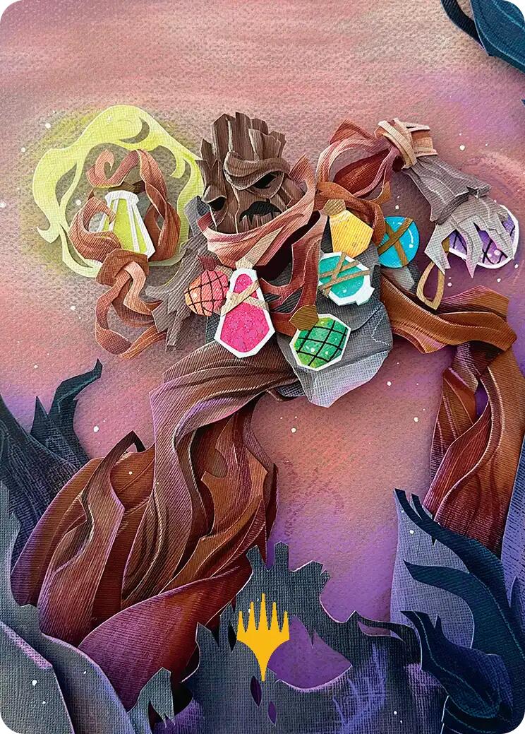 Painter's Servant Art Card (Gold-Stamped Planeswalker Symbol) [Lorwyn Eclipsed Art Series] | Total Play