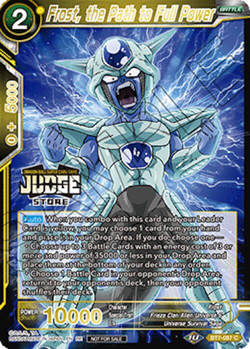 Frost, the Path to Full Power (Judge Pack Vol.18) (Store) (BT7-087) [Judge Promotion Cards] | Total Play
