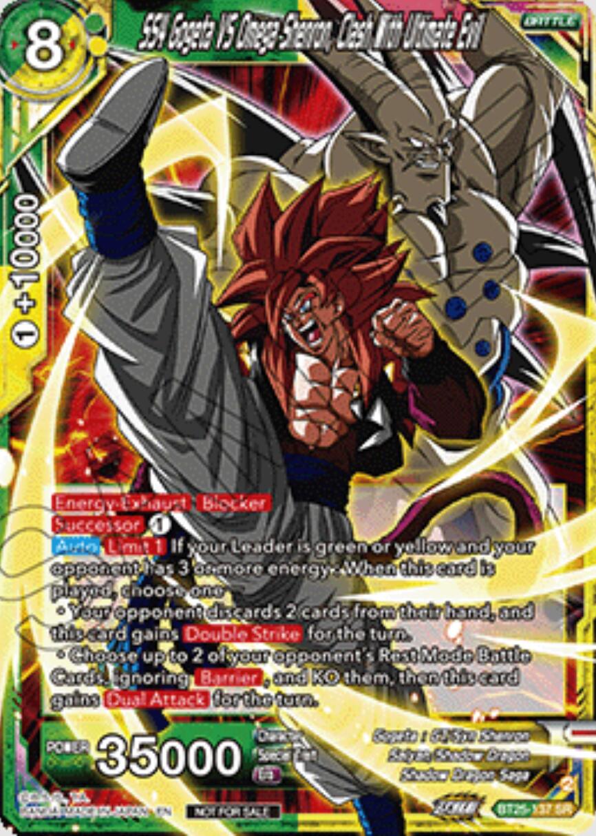 SS4 Gogeta VS Omega Shenron, Clash With Ultimate Evil (Ultra-Bout Series Tournament Pack Vol.1) (BT25-137) [Tournament Promotion Cards] | Total Play