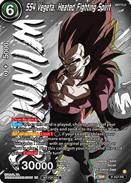 SS4 Vegeta, Heated Fighting Spirit (Ultra-Bout Series Tournament Pack Vol.1) (Winner) (P-457) [Tournament Promotion Cards] | Total Play