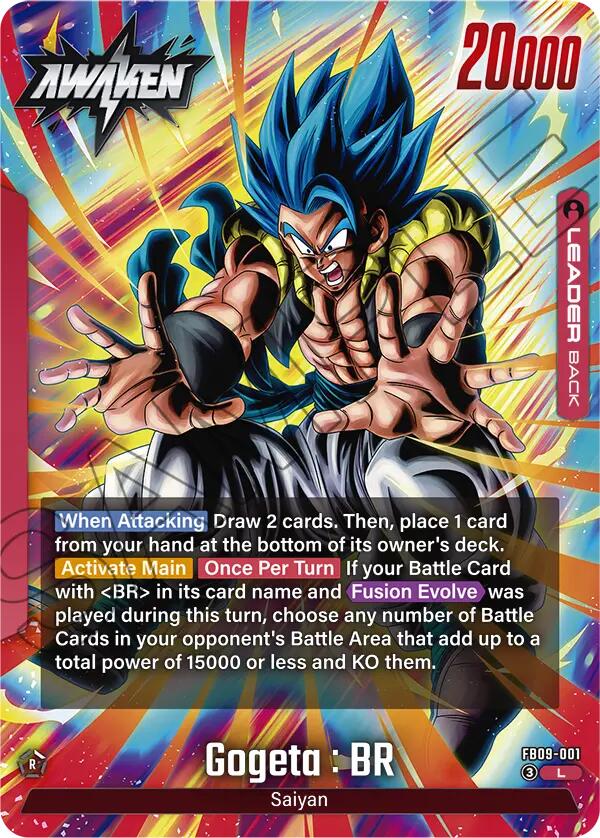 Gogeta : BR (FB09-001) [Dual Evolution] | Total Play