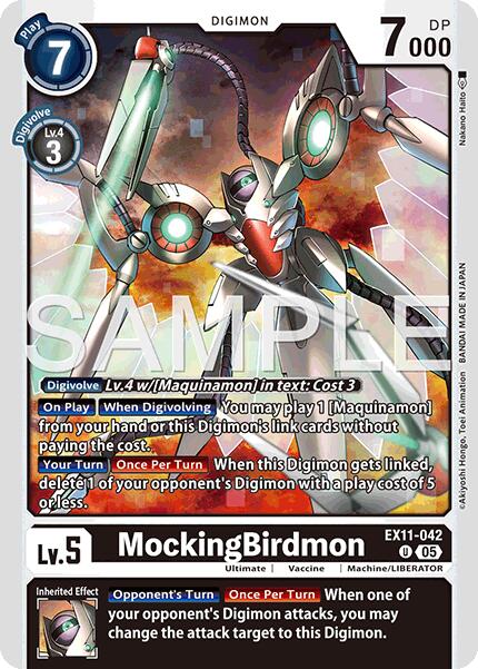 MockingBirdmon [EX11-042] [Dawn of Liberator] | Total Play