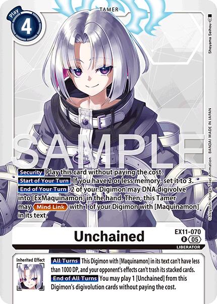 Unchained [EX11-070] [Dawn of Liberator] | Total Play