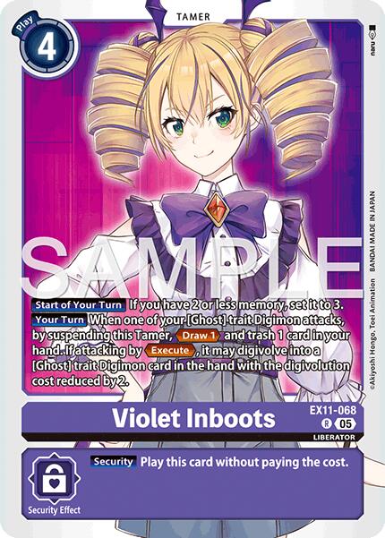 Violet Inboots [EX11-068] [Dawn of Liberator] | Total Play