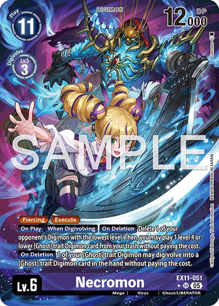 Necromon [EX11-051] (Alternate Art) [Dawn of Liberator] | Total Play