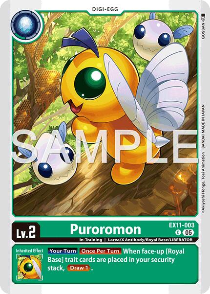 Puroromon [EX11-003] [Dawn of Liberator] | Total Play