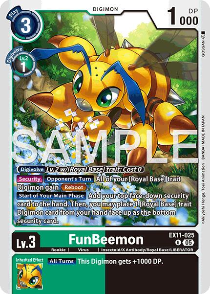 FunBeemon [EX11-025] [Dawn of Liberator] | Total Play