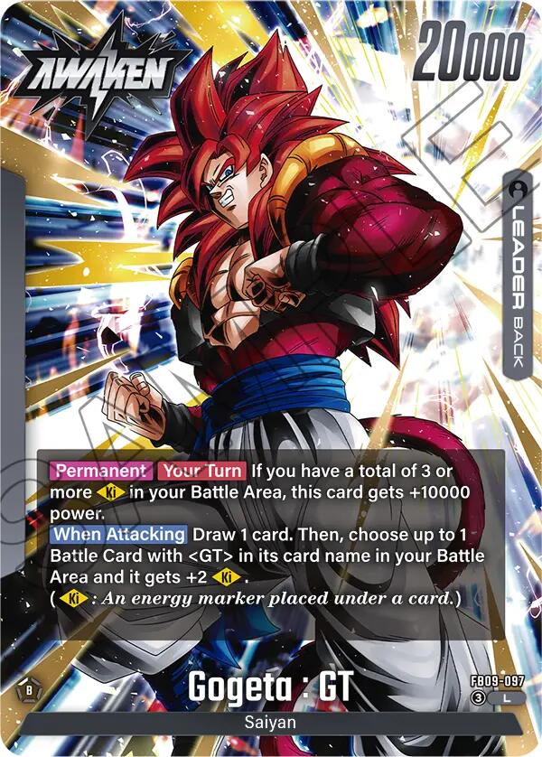 Gogeta : GT [Dual Evolution] | Total Play