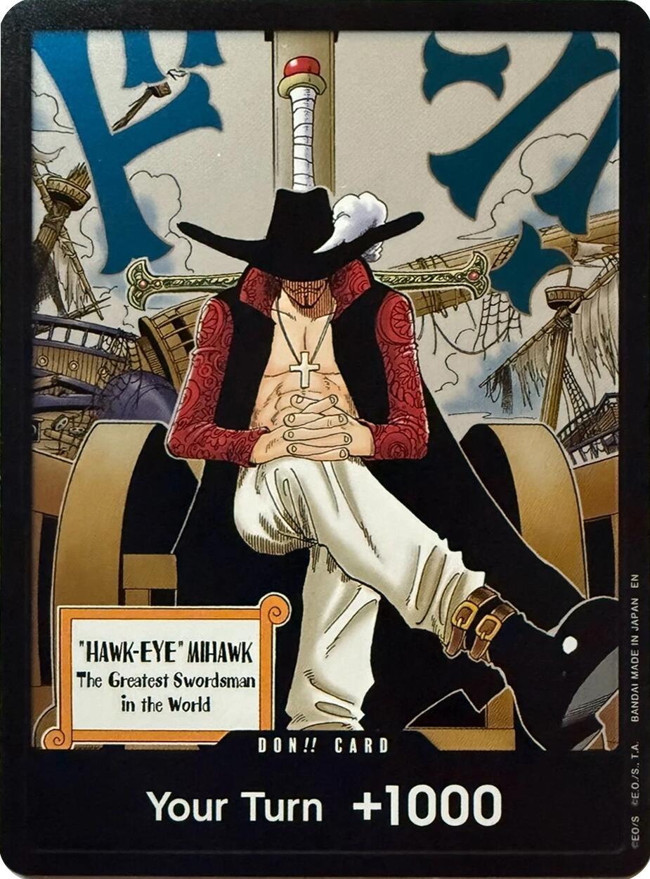 DON!! Card (Dracule Mihawk) [The Azure Sea's Seven] | Total Play