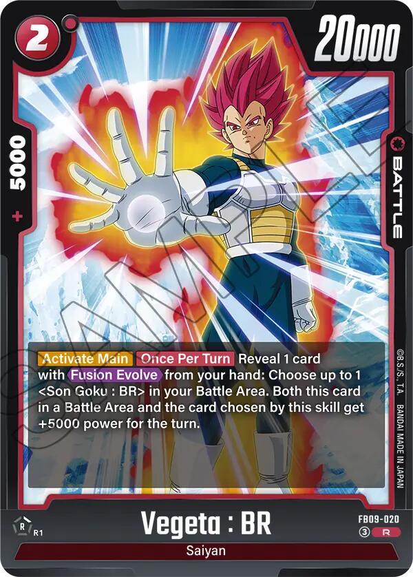 Vegeta : BR (FB09-020) [Dual Evolution] | Total Play