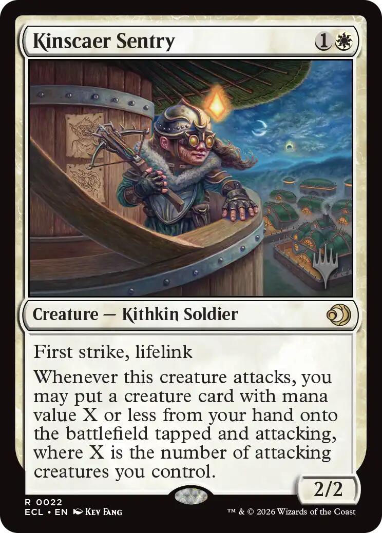 Kinscaer Sentry [Lorwyn Eclipsed Promos] | Total Play