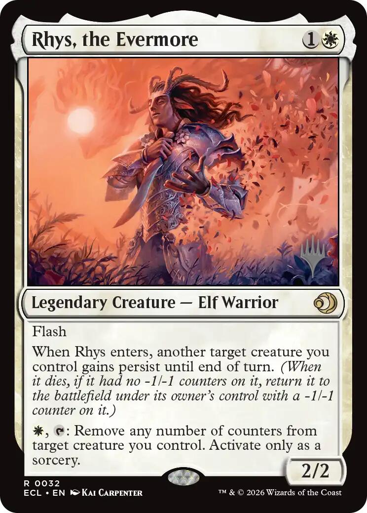 Rhys, the Evermore [Lorwyn Eclipsed Promos] | Total Play