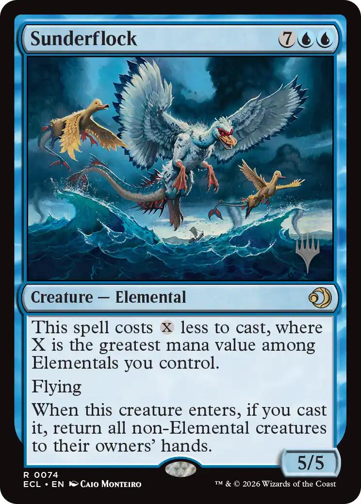 Sunderflock [Lorwyn Eclipsed Promos] | Total Play