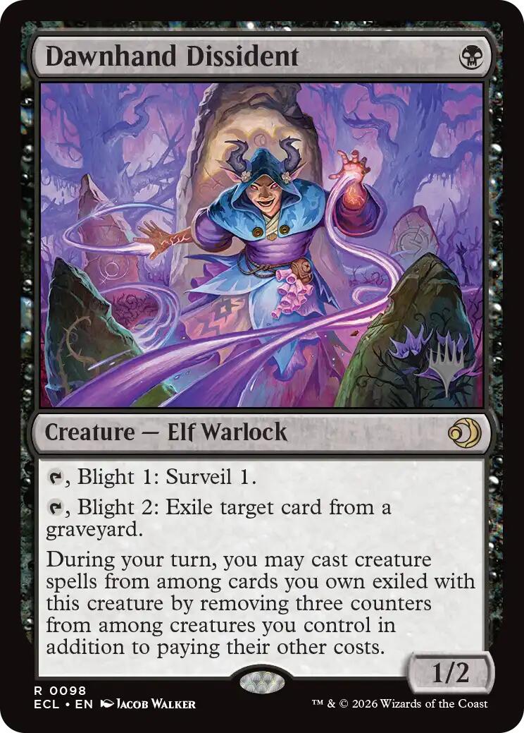 Dawnhand Dissident [Lorwyn Eclipsed Promos] | Total Play
