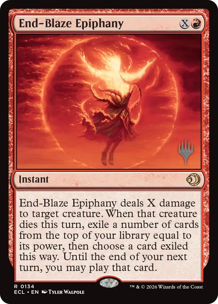 End-Blaze Epiphany [Lorwyn Eclipsed Promos] | Total Play