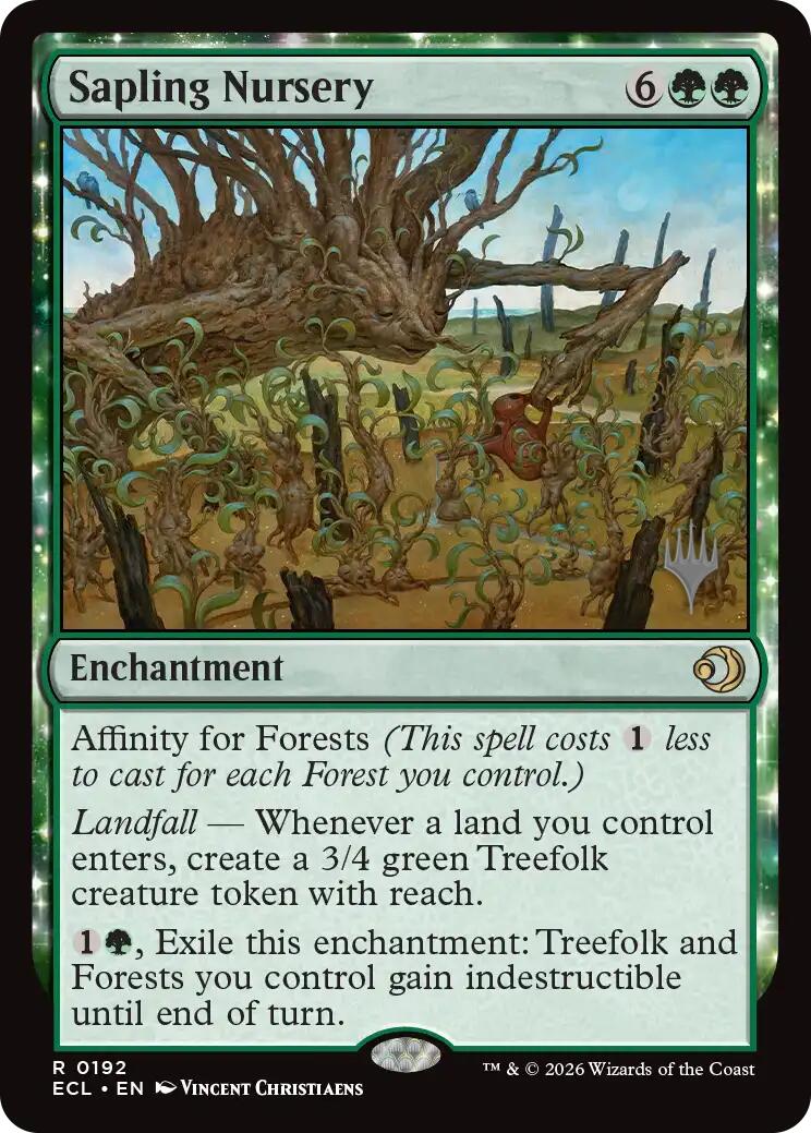 Sapling Nursery [Lorwyn Eclipsed Promos] | Total Play