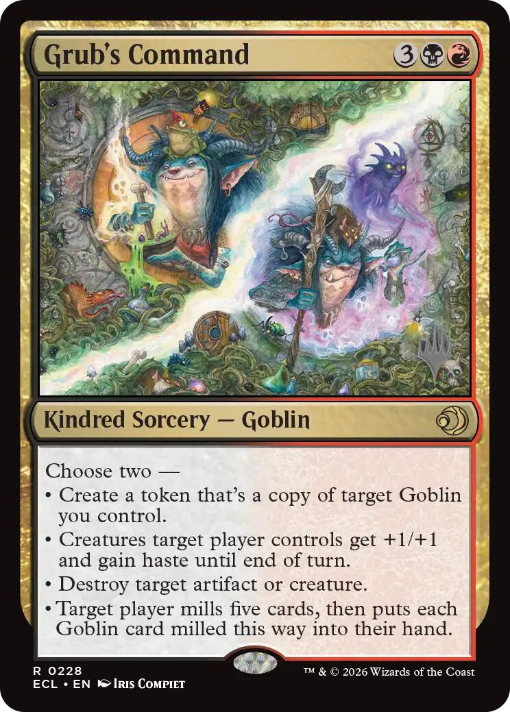 Grub's Command [Lorwyn Eclipsed Promos] | Total Play
