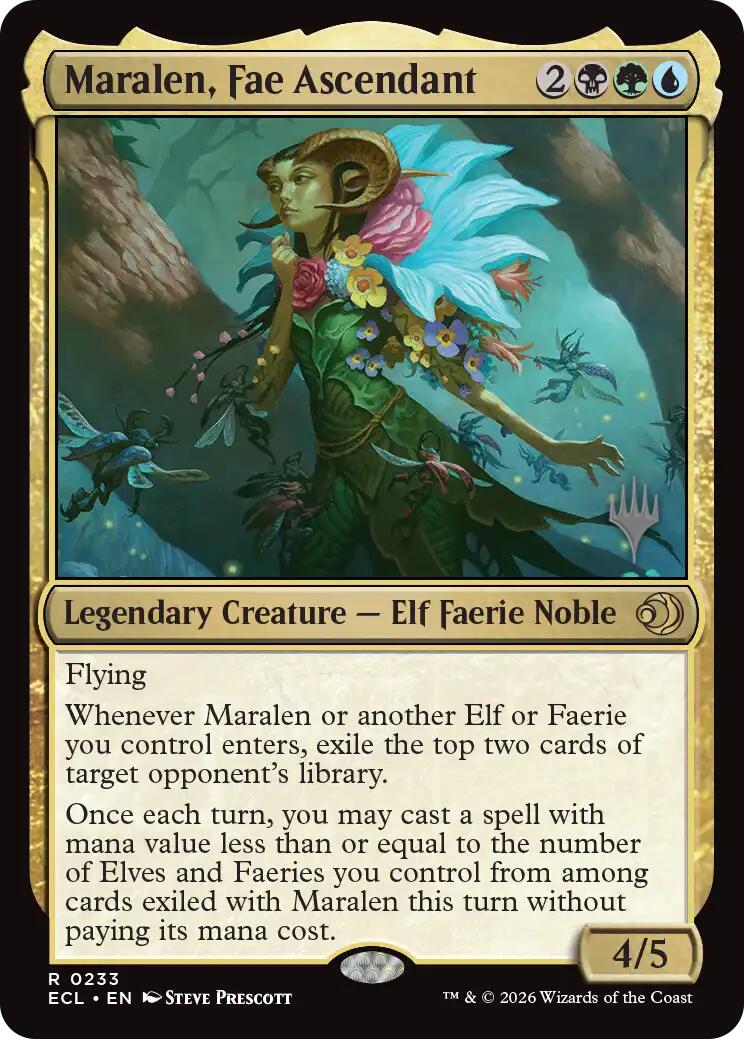 Maralen, Fae Ascendant [Lorwyn Eclipsed Promos] | Total Play