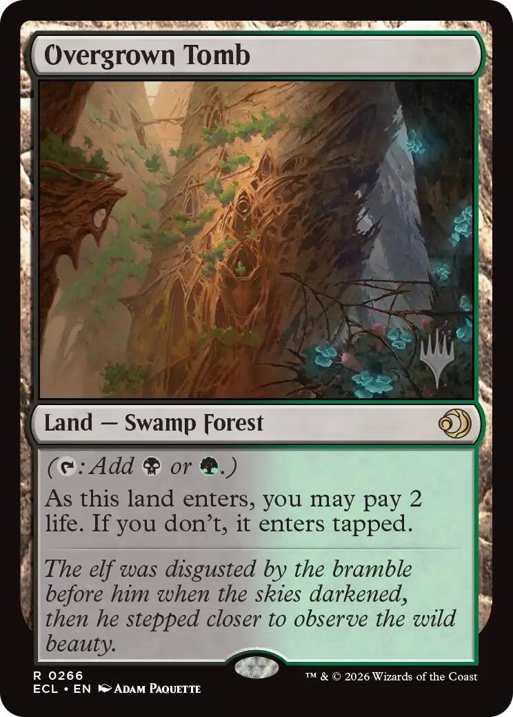 Overgrown Tomb [Lorwyn Eclipsed Promos] | Total Play