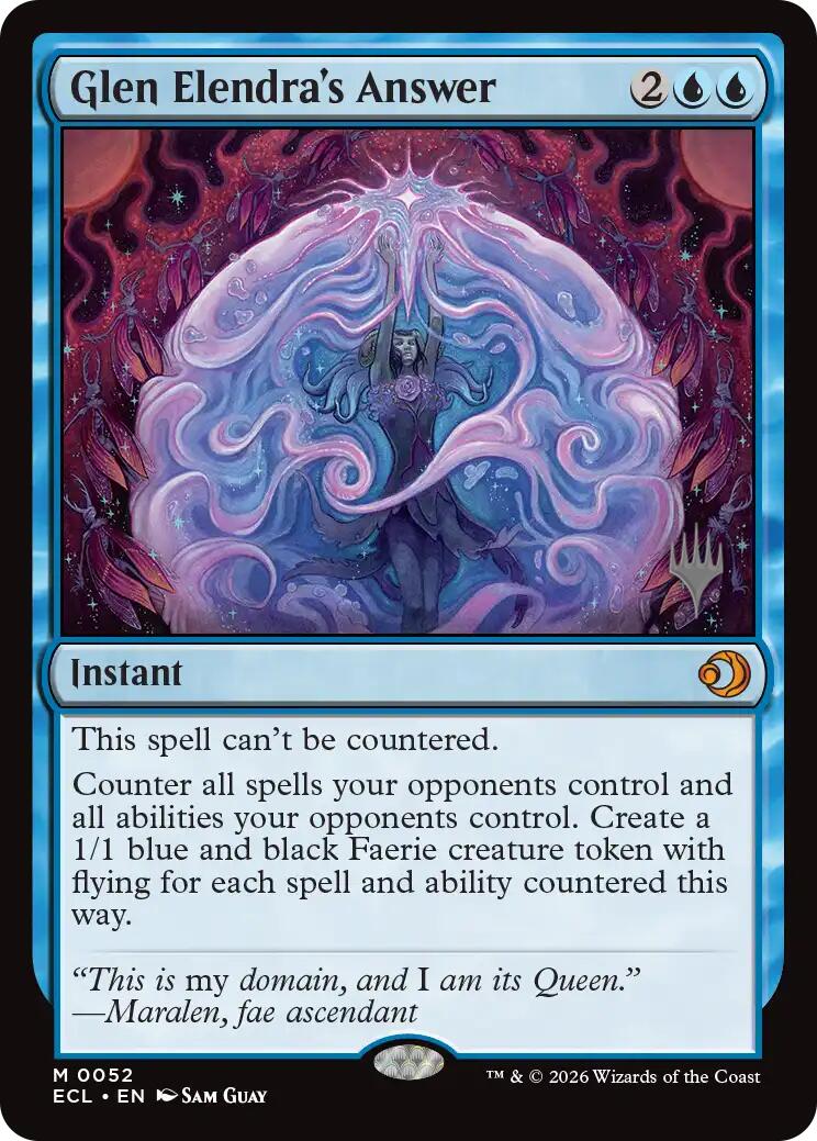 Glen Elendra's Answer [Lorwyn Eclipsed Promos] | Total Play