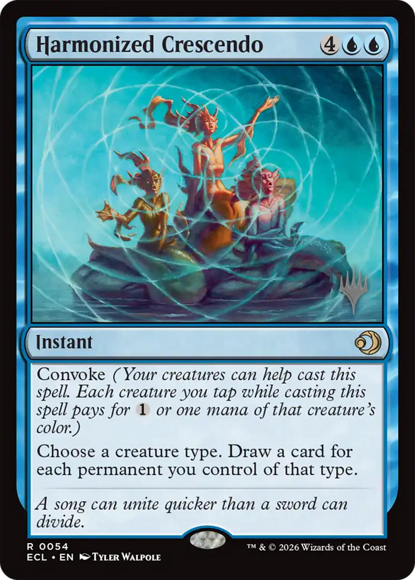 Harmonized Crescendo [Lorwyn Eclipsed Promos] | Total Play