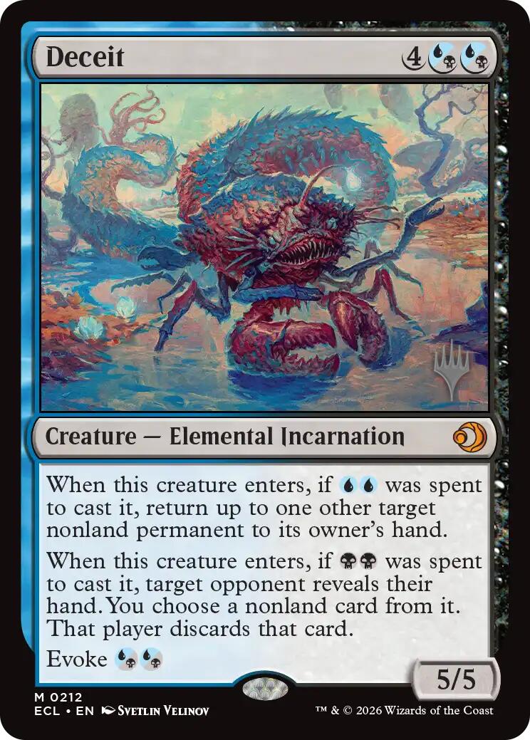 Deceit [Lorwyn Eclipsed Promos] | Total Play