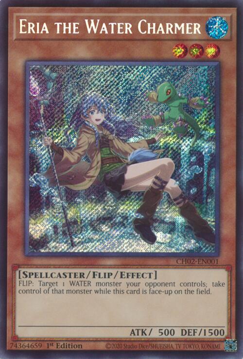 Eria the Water Charmer [CH02-EN001] Secret Rare | Total Play