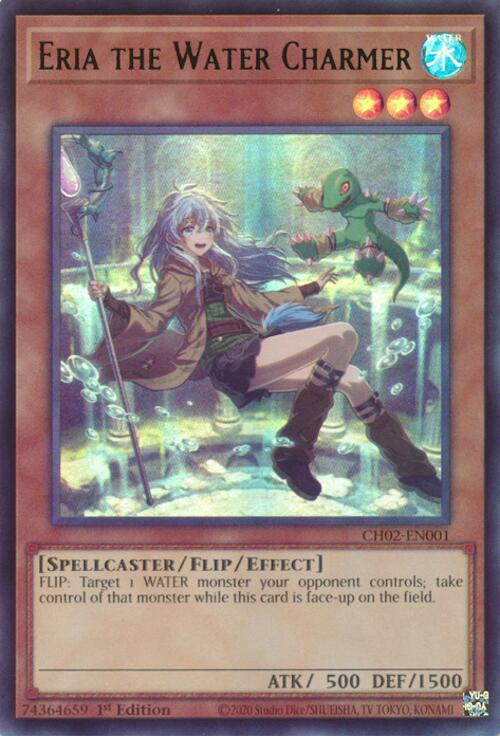 Eria the Water Charmer (Ultra Rare) [CH02-EN001] Ultra Rare | Total Play
