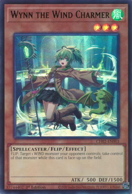 Wynn the Wind Charmer (Ultra Rare) [CH02-EN003] Ultra Rare | Total Play