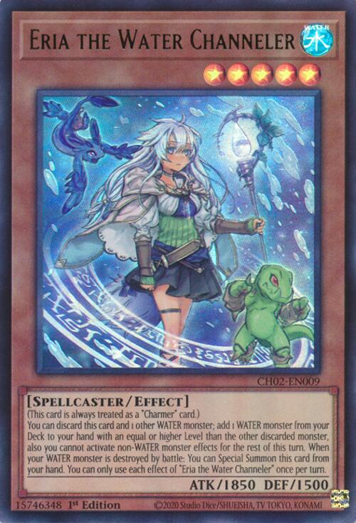 Eria the Water Channeler [CH02-EN009] Ultra Rare | Total Play