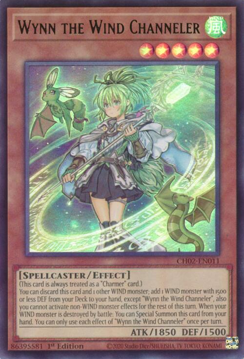 Wynn the Wind Channeler [CH02-EN011] Ultra Rare | Total Play