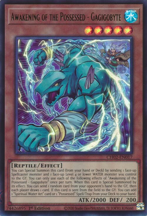 Awakening of the Possessed - Gagigobyte [CH02-EN017] Ultra Rare | Total Play