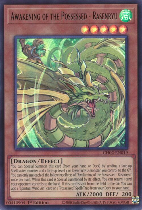Awakening of the Possessed - Rasenryu [CH02-EN019] Ultra Rare | Total Play