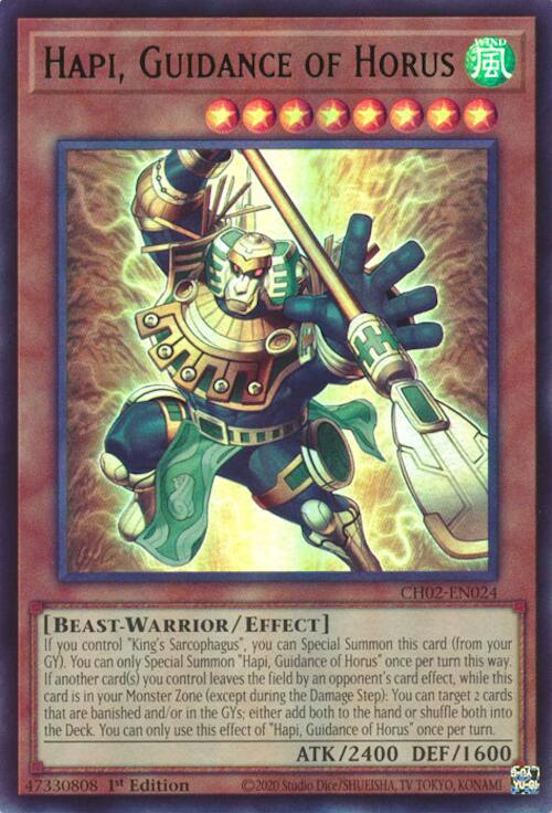 Hapi, Guidance of Horus [CH02-EN024] Ultra Rare | Total Play