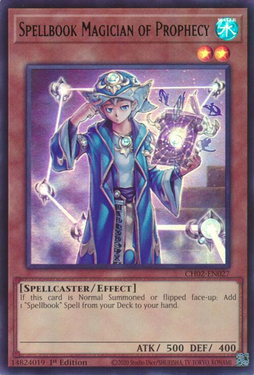 Spellbook Magician of Prophecy [CH02-EN027] Ultra Rare | Total Play