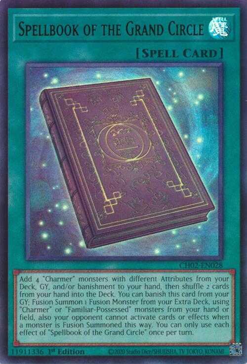 Spellbook of the Grand Circle (Ultra Rare) [CH02-EN028] Ultra Rare | Total Play