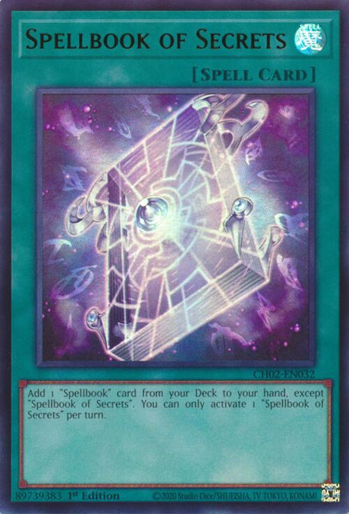 Spellbook of Secrets [CH02-EN032] Ultra Rare | Total Play