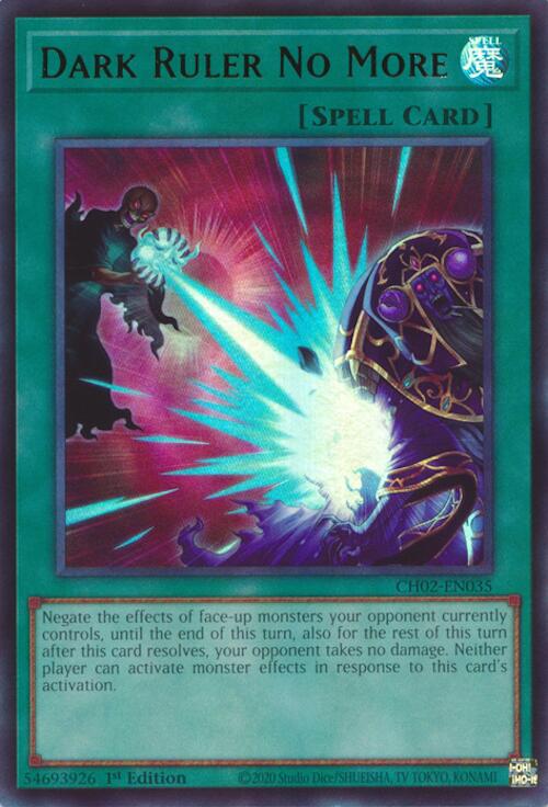 Dark Ruler No More [CH02-EN035] Ultra Rare | Total Play