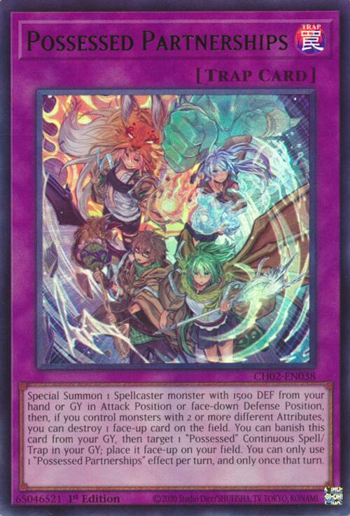 Possessed Partnerships [CH02-EN038] Ultra Rare | Total Play