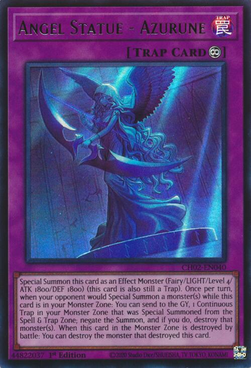 Angel Statue - Azurune [CH02-EN040] Ultra Rare | Total Play