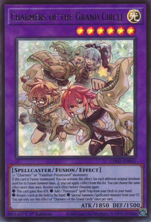 Charmers of the Grand Circle (Ultra Rare) [CH02-EN041] Ultra Rare | Total Play