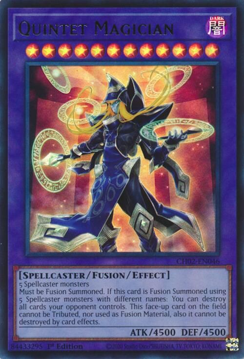 Quintet Magician [CH02-EN046] Ultra Rare | Total Play
