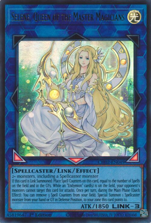 Selene, Queen of the Master Magicians [CH02-EN049] Ultra Rare | Total Play